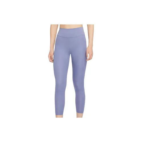 NIKE Фиолетовые Женские Спортивные Брюки