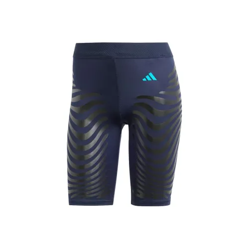 Adidas Синие Женские Спортивные Шорты