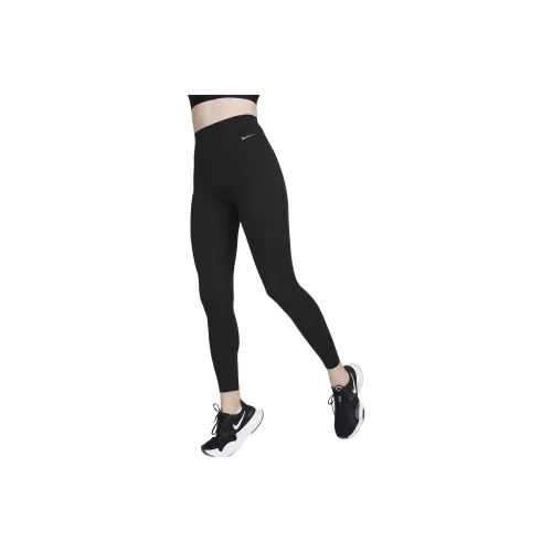 NIKE Черные Женские Спортивные Брюки