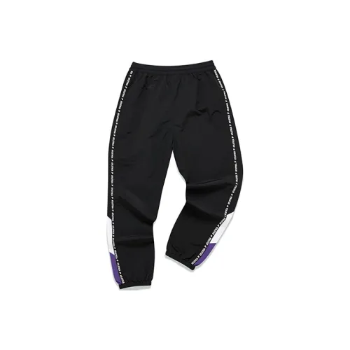 FILA FUSION Baseball series Темно-черные Женские спортивные брюки