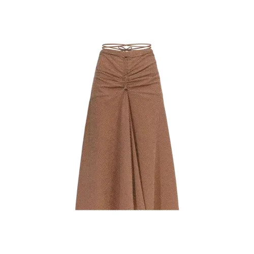 PROENZA SCHOULER Повседневный Длинный Юбка Женская Умбра