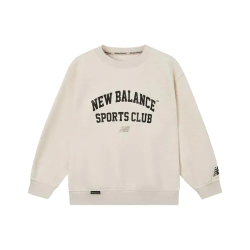 New Balance совместный бренд Толстовка Пшеница Дети 3-7 лет