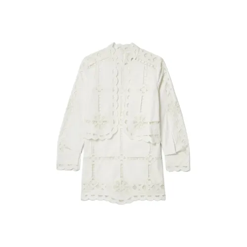 ISABEL MARANT ETOILE Длинное платье с длинными рукавами женское белое