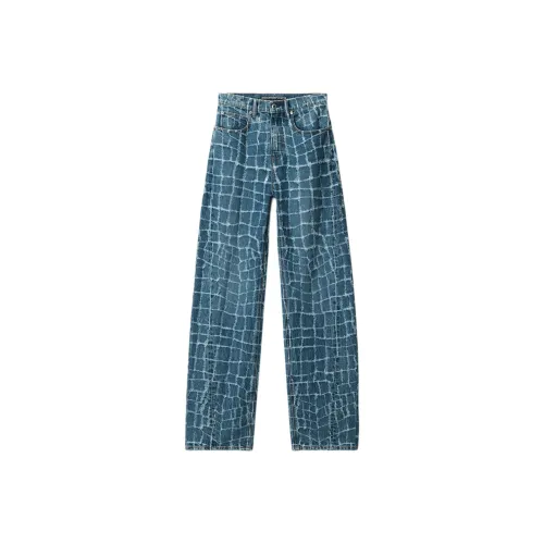 Alexander Wang FW24 Джинсы Женские Vintage Indigo