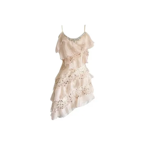 SECFLY OFFICIAL Slip Платье Женское Кожа