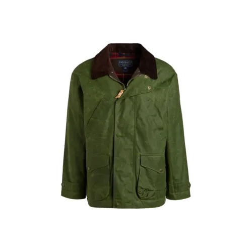 MANIFATTURA CECCARELLI Rain Кабан Куртки и Пальто Мужской Светло-Зеленый