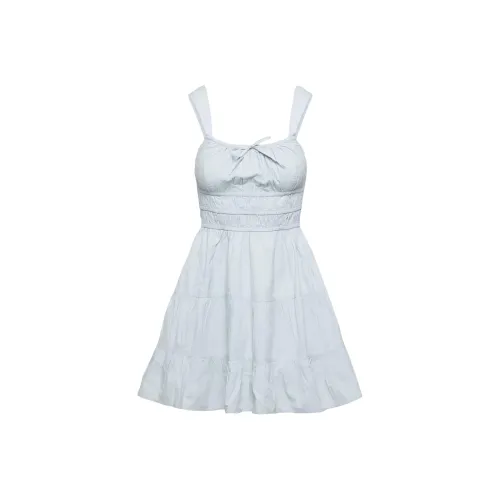 ARITZIA Sunday Best Martine Poplin Платье Slip Платье Женское Dew Синий Светлый Dew Синий