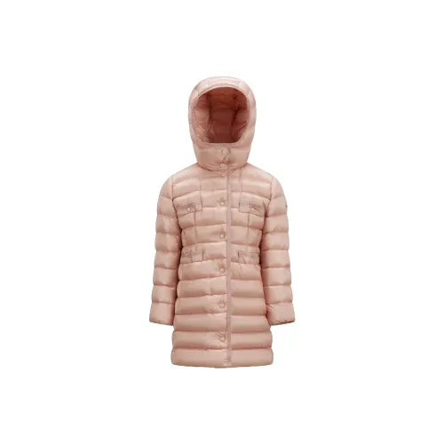 MONCLER Куртки и Пальто Детский Розовый Красный