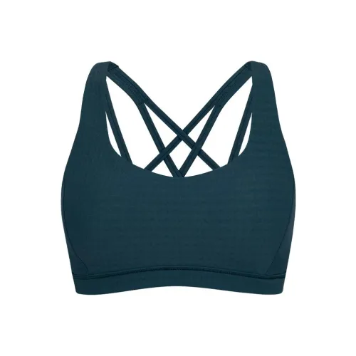 Lululemon Free to Be Зеленый цвет нефрита Женское спортивное белье