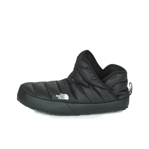 The North Face Thermoball Traction Slip-Resistant Abrasion-Resistant Low Top Casual Shoes Men's Black The North Face Thermoball Traction Противоскользящие Устойчивые к истиранию Низкий Топ Повседневная Обувь Мужская Черная