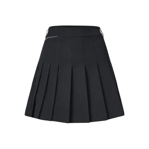 FILA GOLF серия Повседневная Короткая Юбка Женская Темно-Черная