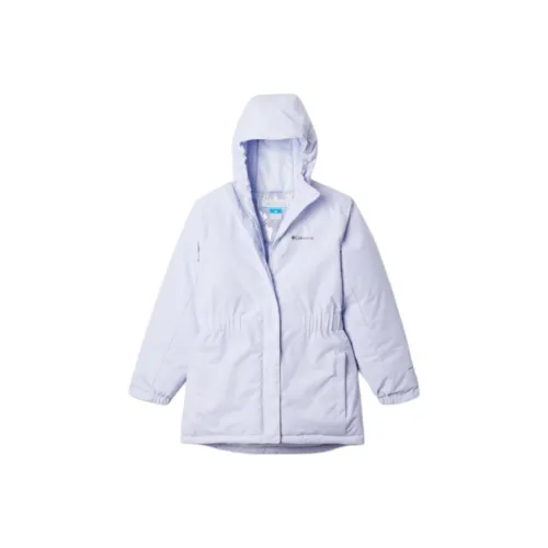 Columbia Hikebound Хлопковый пуховик Светло-фиолетовый Подростки