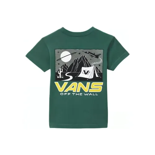 Vans Space Camp T-Shirt T-Shirt Зеленый Детский