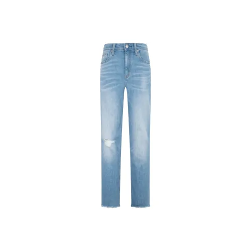 Calvin Klein 1AA Джинсовый светло-голубой Женские Джинсы