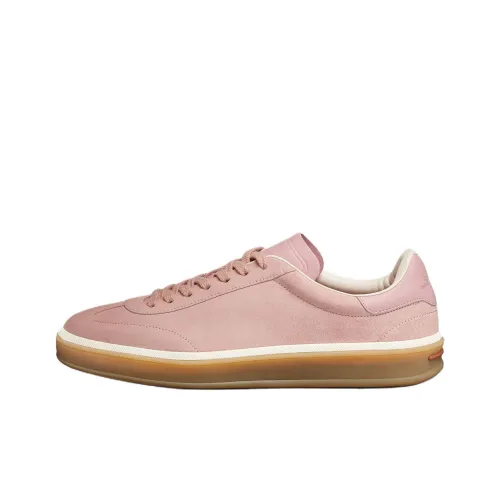 Loro Piana Теннис Walk Low Топ Кроссовки для скейтбординга Женские Светло-розовый