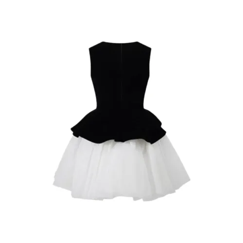 ABBY GODDESS Без рукавов Платье Женское Черное