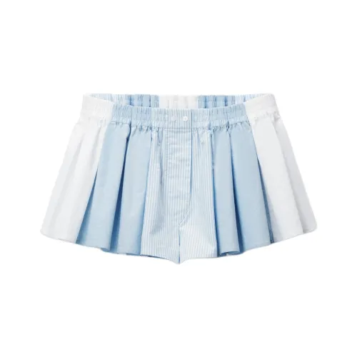 Alexander Wang Повседневные шорты Женские Oxford Синий