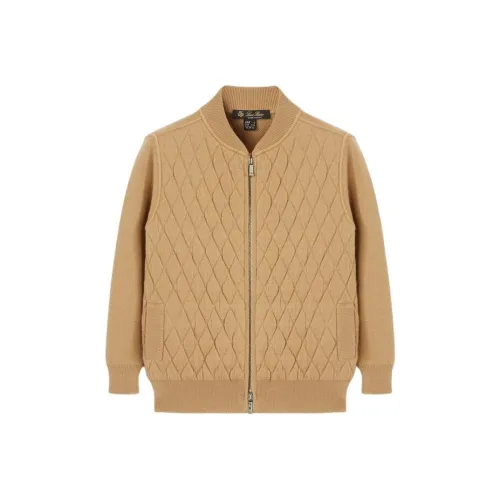 Loro Piana Куртки и Пальто Детская одежда Cozy Bomber Куртка Яркий Бежевый Детский