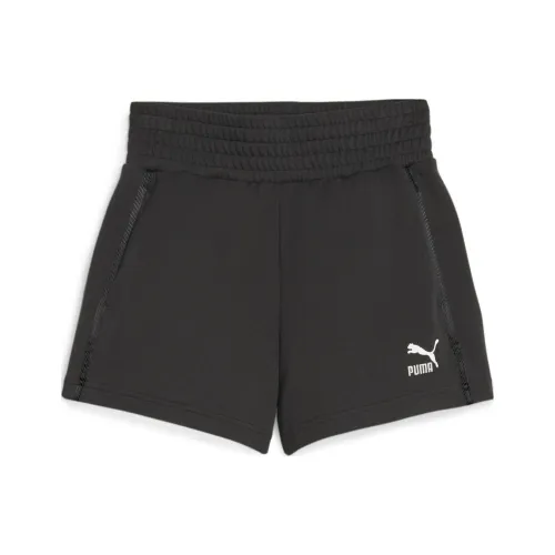 Puma Palm Черные Женские Спортивные Шорты