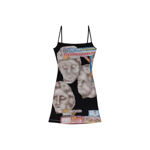 DIESEL Slip Платье Женское Черное