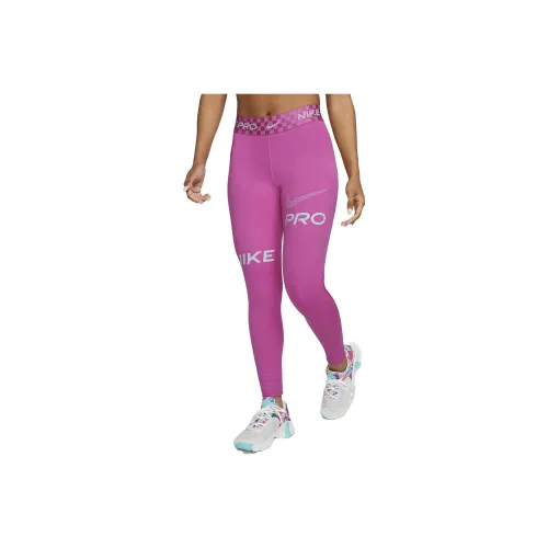 NIKE Фуксия Женские Спортивные Брюки