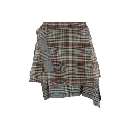Vivienne Westwood Многоцветные Женские Повседневные Короткие Юбки