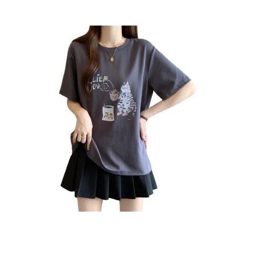 HTHK Серые Женские Футболки