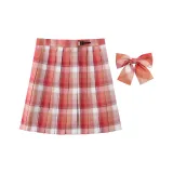 Розовый (Юбка + Боксер Галстук-бабочка)