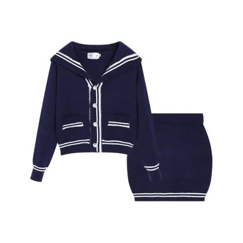 Ice cream and whale Женские комплекты с юбкой