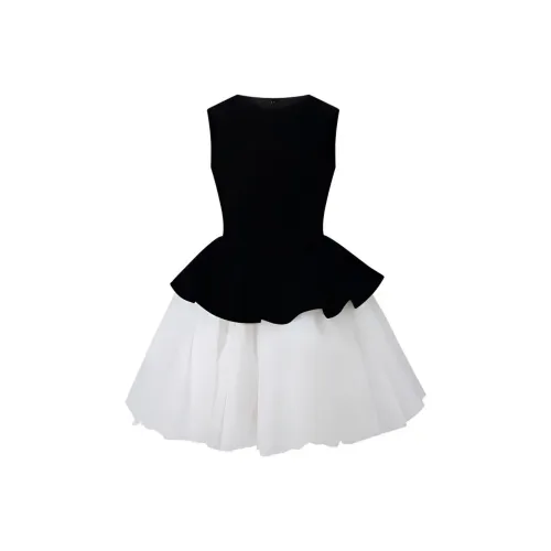 Local Gal Без рукавов Платье Женское Черное