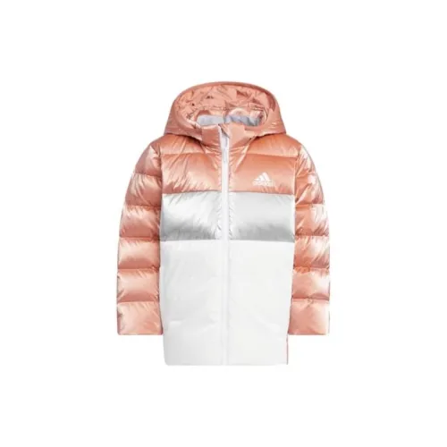 Adidas Оранжево-красные Kids Пуховики