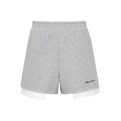 Three Quarters Повседневные шорты Женские Серые