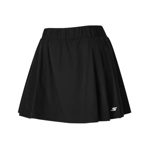 Skechers Угольный черный/0018 Женские Повседневные короткие юбки