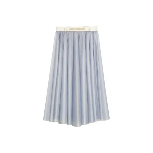 ROSESTUDIOBYGUOPEI Повседневный Длинный Юбка Женские