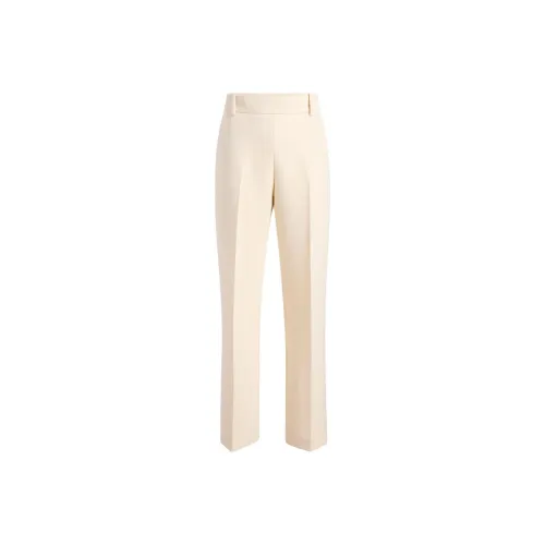 KHAITE FW24 Cambie Брюки Костюм Брюки Женские Крем Крем