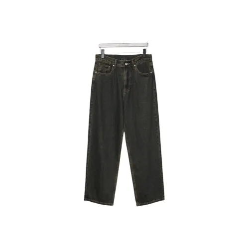 RAYSHOW Грязь Синий Мужские Джинсы