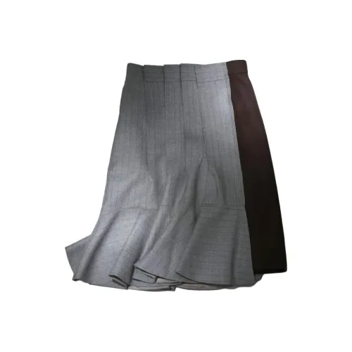 sacai Серый Женские Повседневные Длинные Юбки