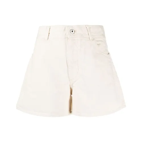 JIL SANDER Бежевые Женские Джинсовые Шорты