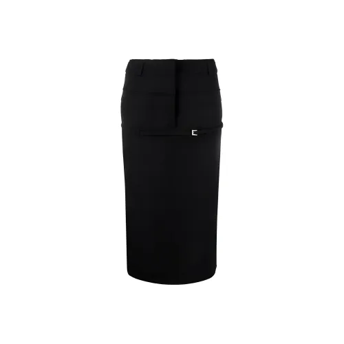 Jacquemus Черные Женские Повседневные Длинные Юбки