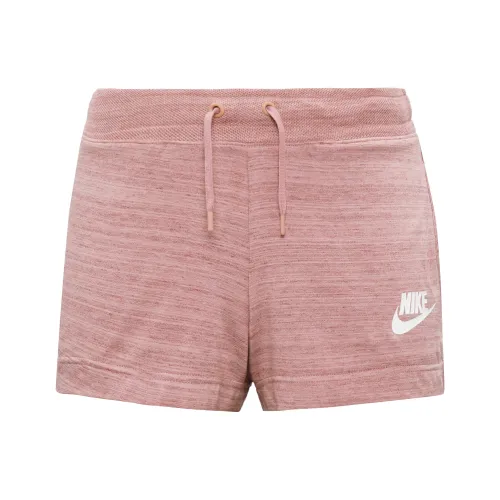 NIKE Розовые Женские Спортивные Шорты