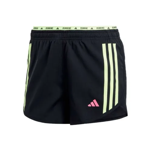 Adidas OWN THE RUN 3 Stripes Шорты Спортивные шорты Женские Черный