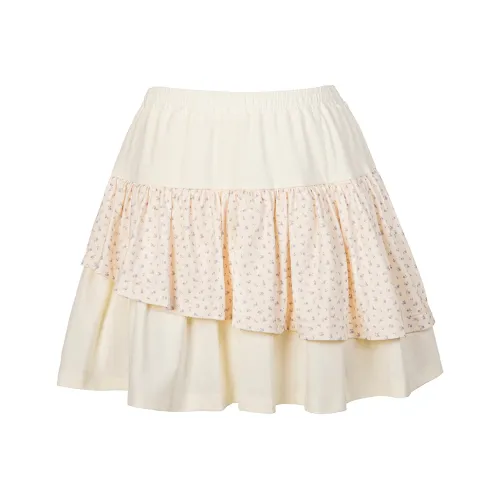 NTOT Повседневные короткие юбки женские светло-желтые