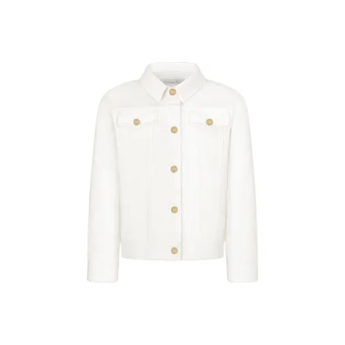 DIOR Quarterly New Products SS22 Куртки Пальто Айвори Белый Детский