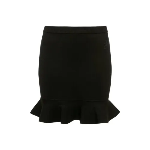 JW Anderson Черные Женские Повседневные Короткие Юбки