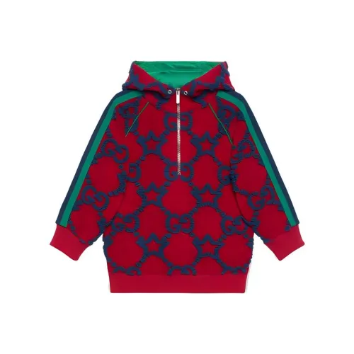 GUCCI Свитшот FW22 Красный Детский