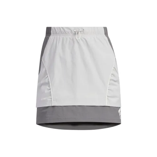 Adidas FUTURE Стиль Позиционирование Повседневная Короткая Юбка Женская Серого цвета