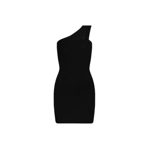 RICK OWENS совместный бренд RO Без рукавов Платье Женское Черное