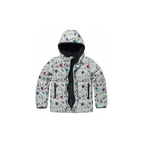 THE NORTH FACE Пуховик Белый Детский