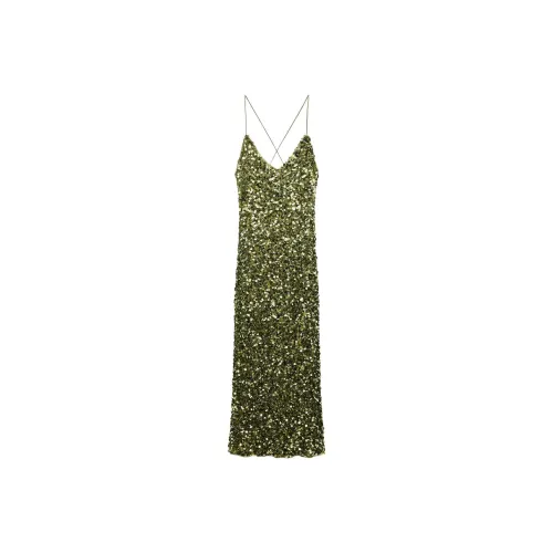 ZARA Зеленый Женские Слиплатья