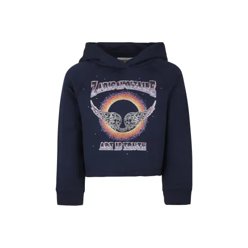 Zadig & Voltaire Полночный синий Kids Свитшоты